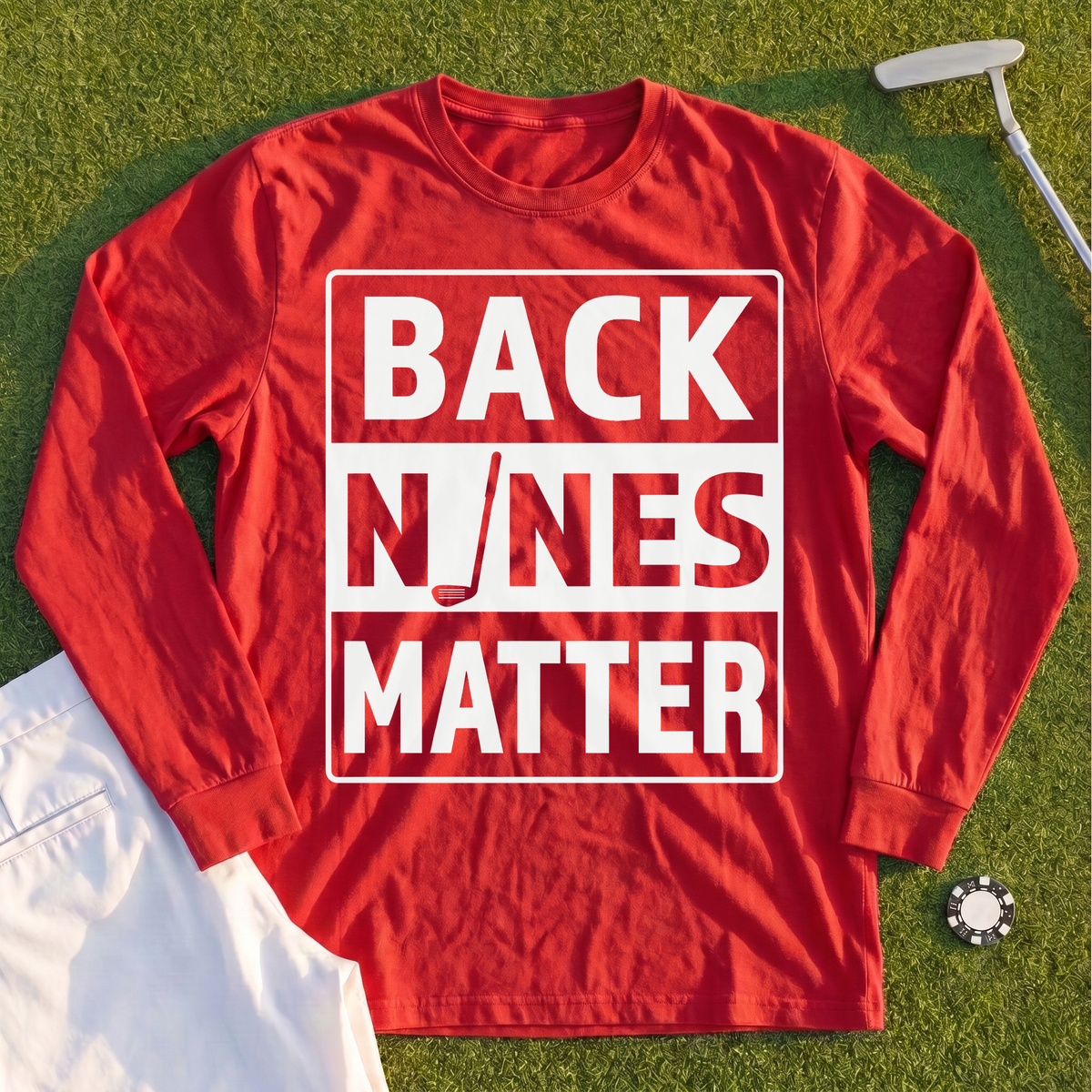 Back Nines Matter Long Sleeve Tee