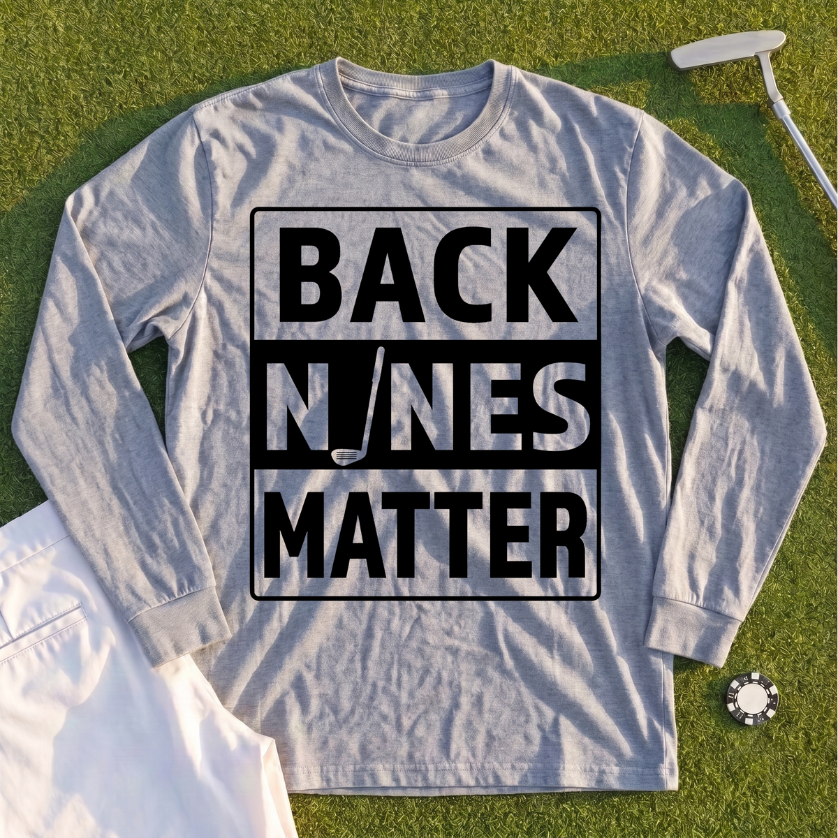 Back Nines Matter Long Sleeve Tee