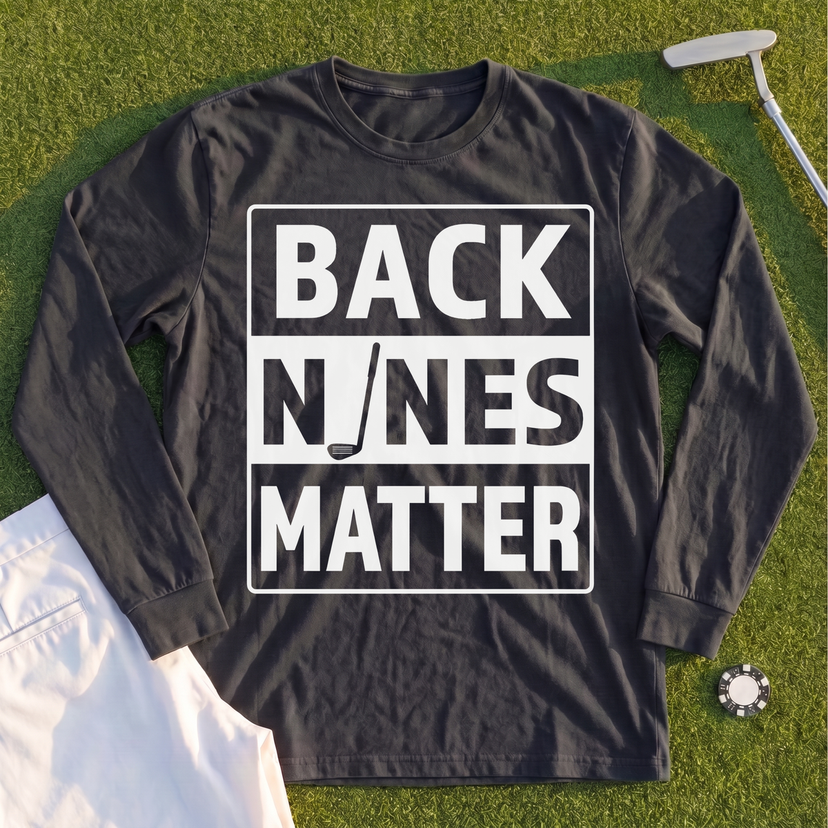 Back Nines Matter Long Sleeve Tee