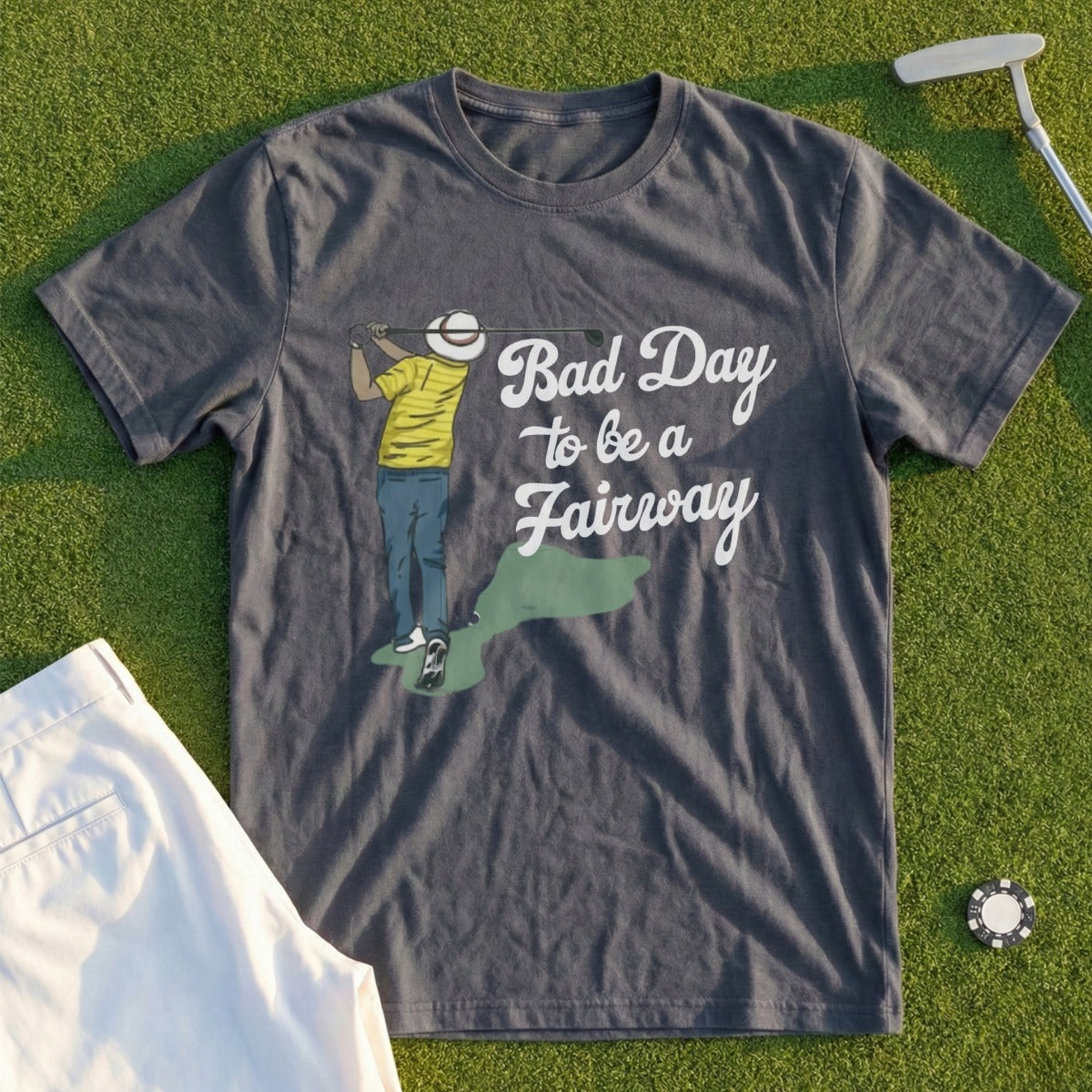 Bad Day To Be A Fairway Tee