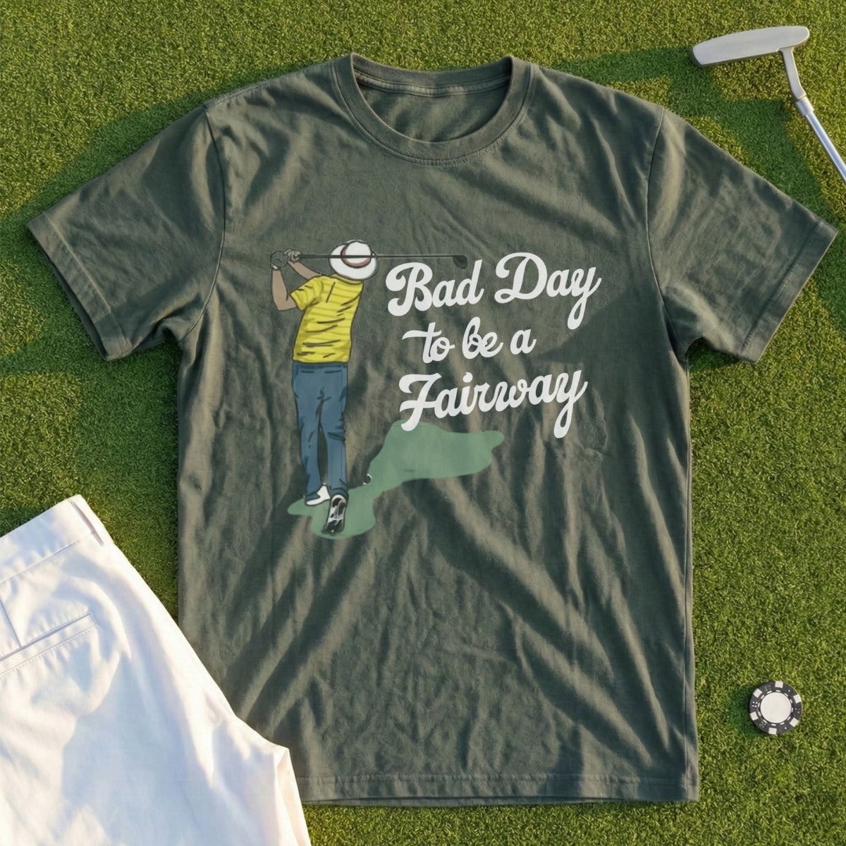Bad Day To Be A Fairway Tee