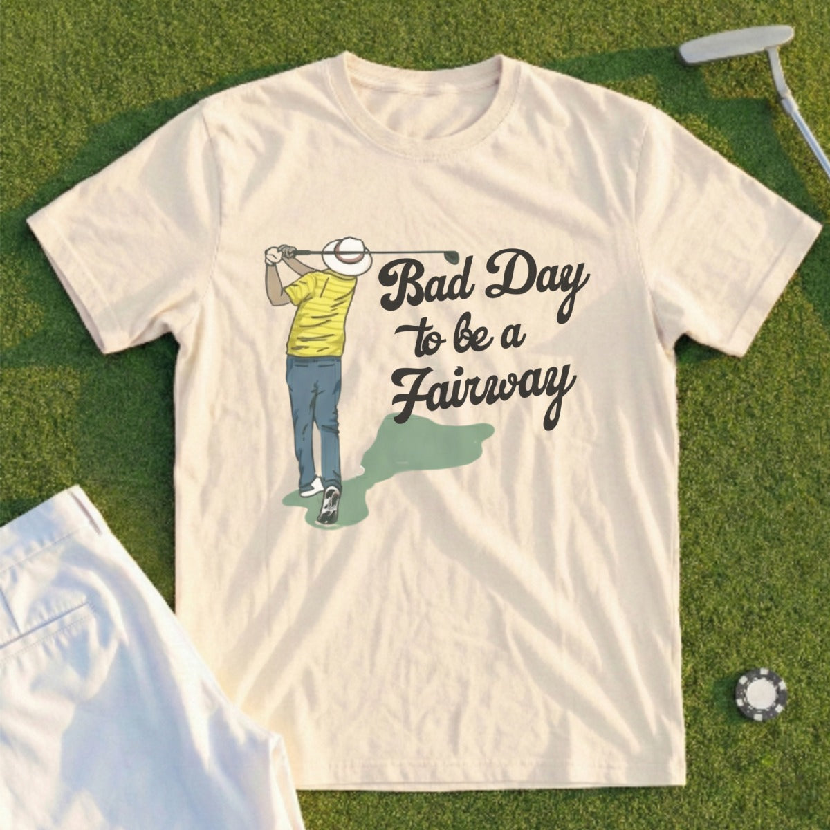 Bad Day To Be A Fairway Tee