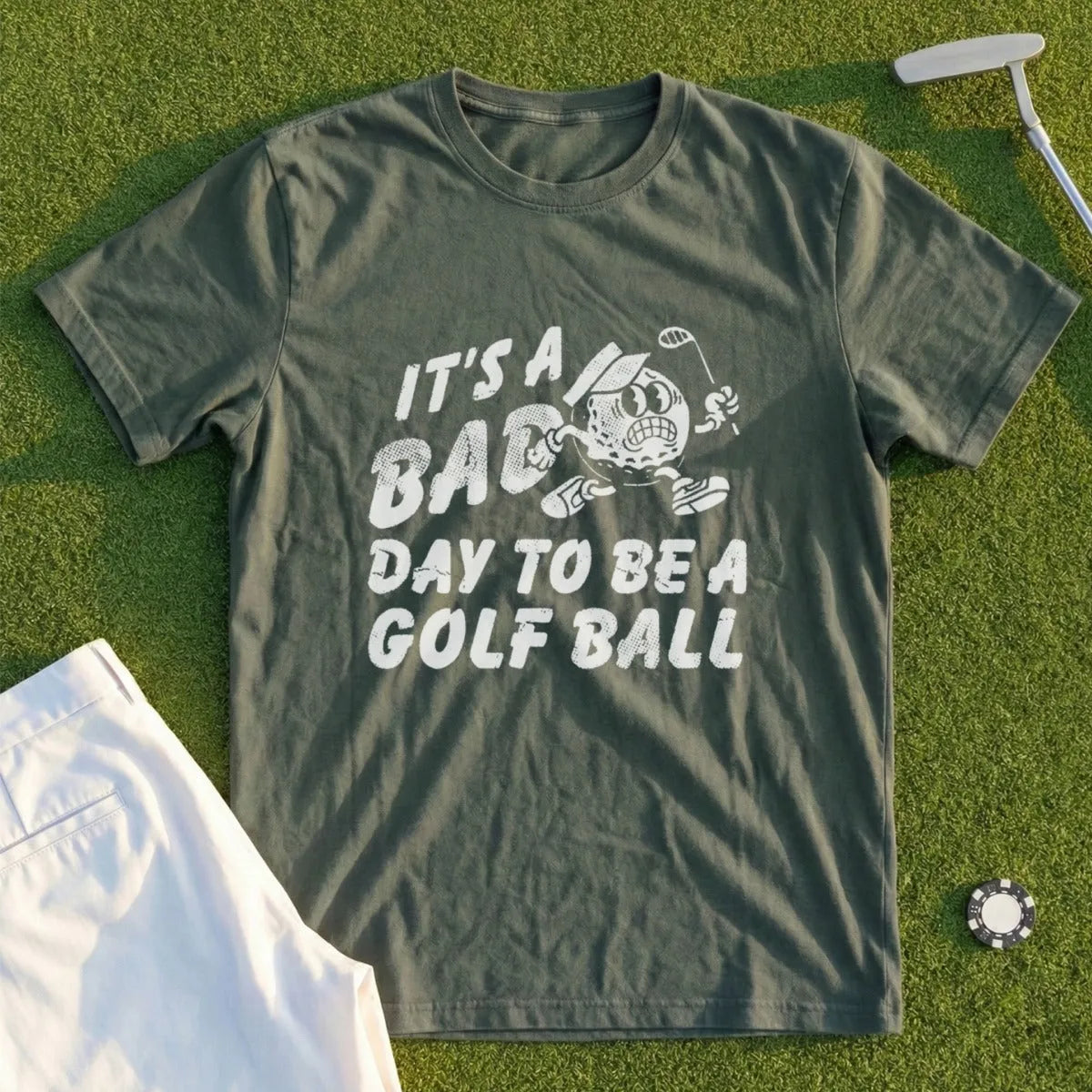 Bad Day To Be a Golf Ball Tee
