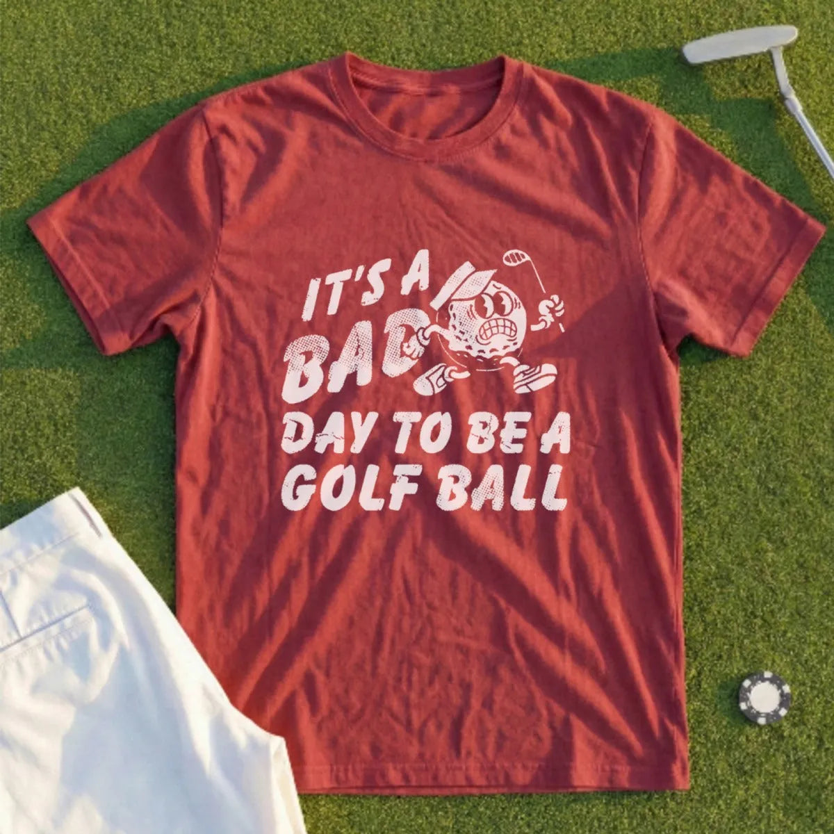 Bad Day To Be a Golf Ball Tee