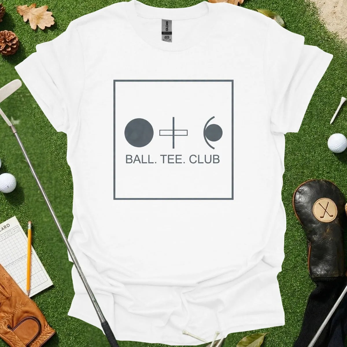 Ball. Tee. Club. T-Shirt