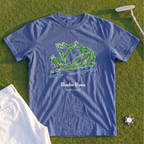 Bandon Dunes Course Map Premium Tee