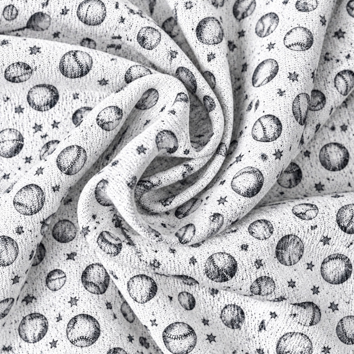 Baseballs Performance Print Polo