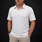 Baseballs Performance Print Polo