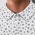 Baseballs Performance Print Polo