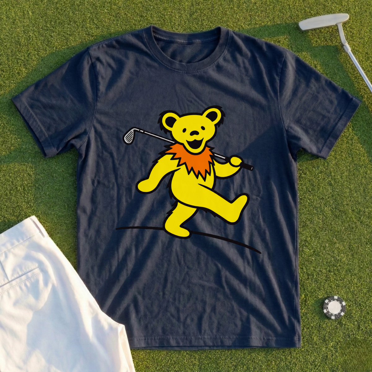 Bear's Cart Path Victory Strut Tee
