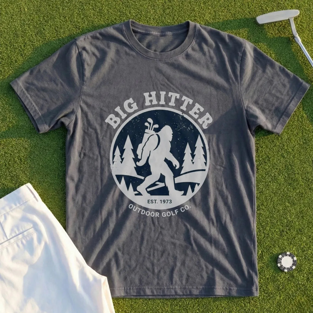 Big Hittin Bigfoot Tee