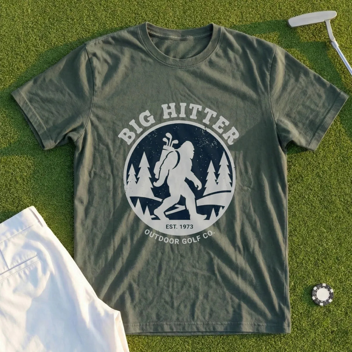 Big Hittin Bigfoot Tee