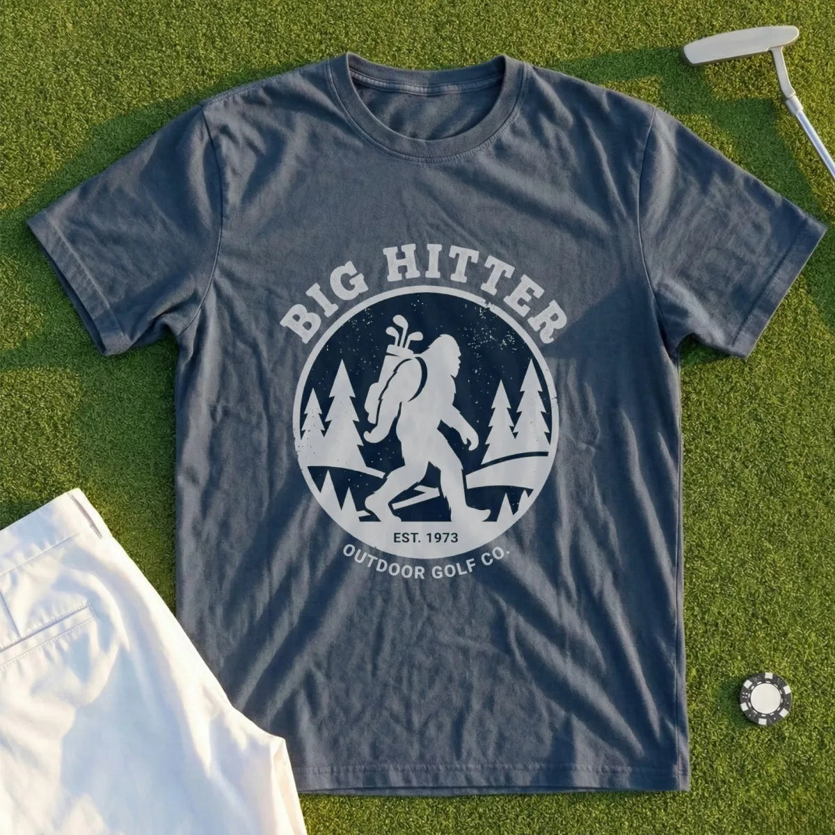 Big Hittin Bigfoot Tee