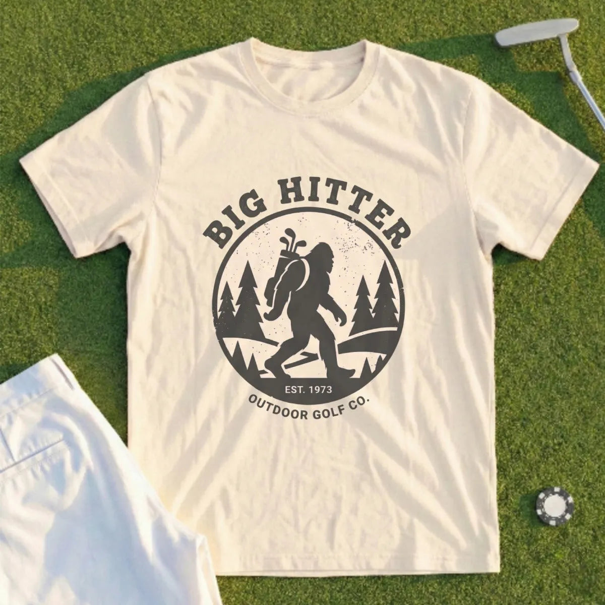 Big Hittin Bigfoot Tee