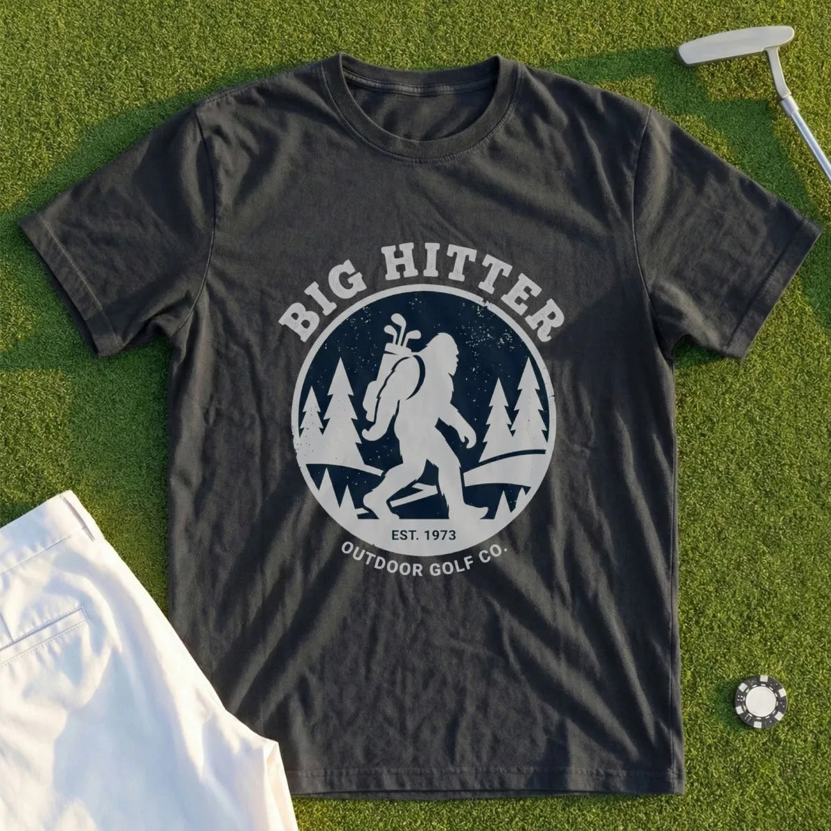 Big Hittin Bigfoot Tee