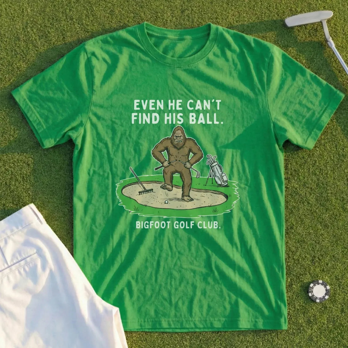 Bigfoot Lost His Ball Tee