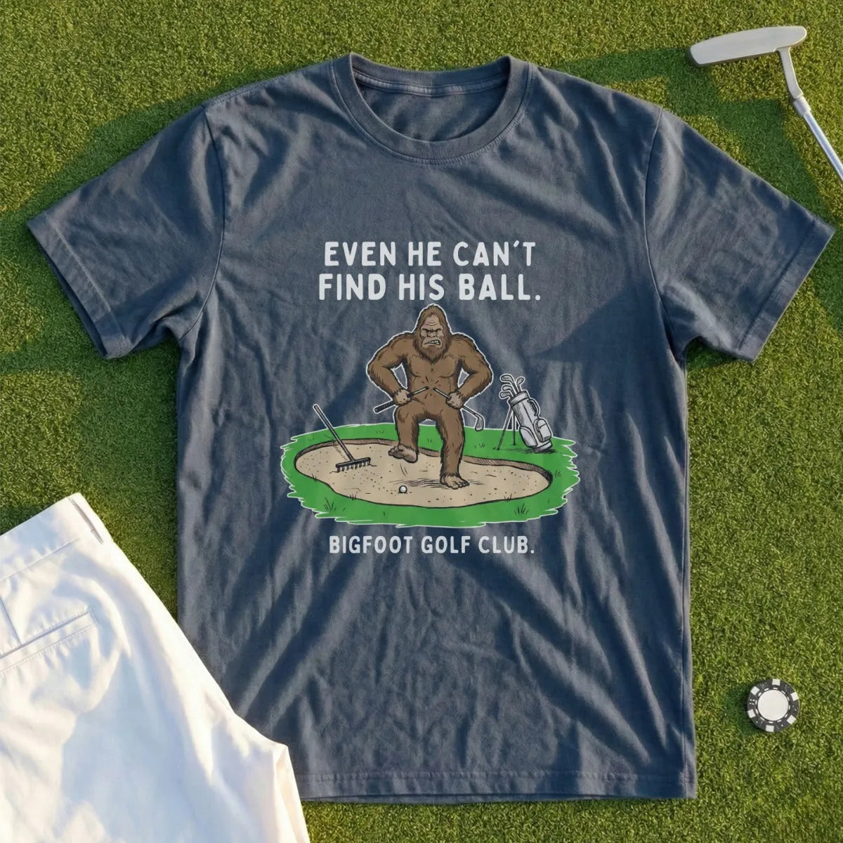 Bigfoot Lost His Ball Tee