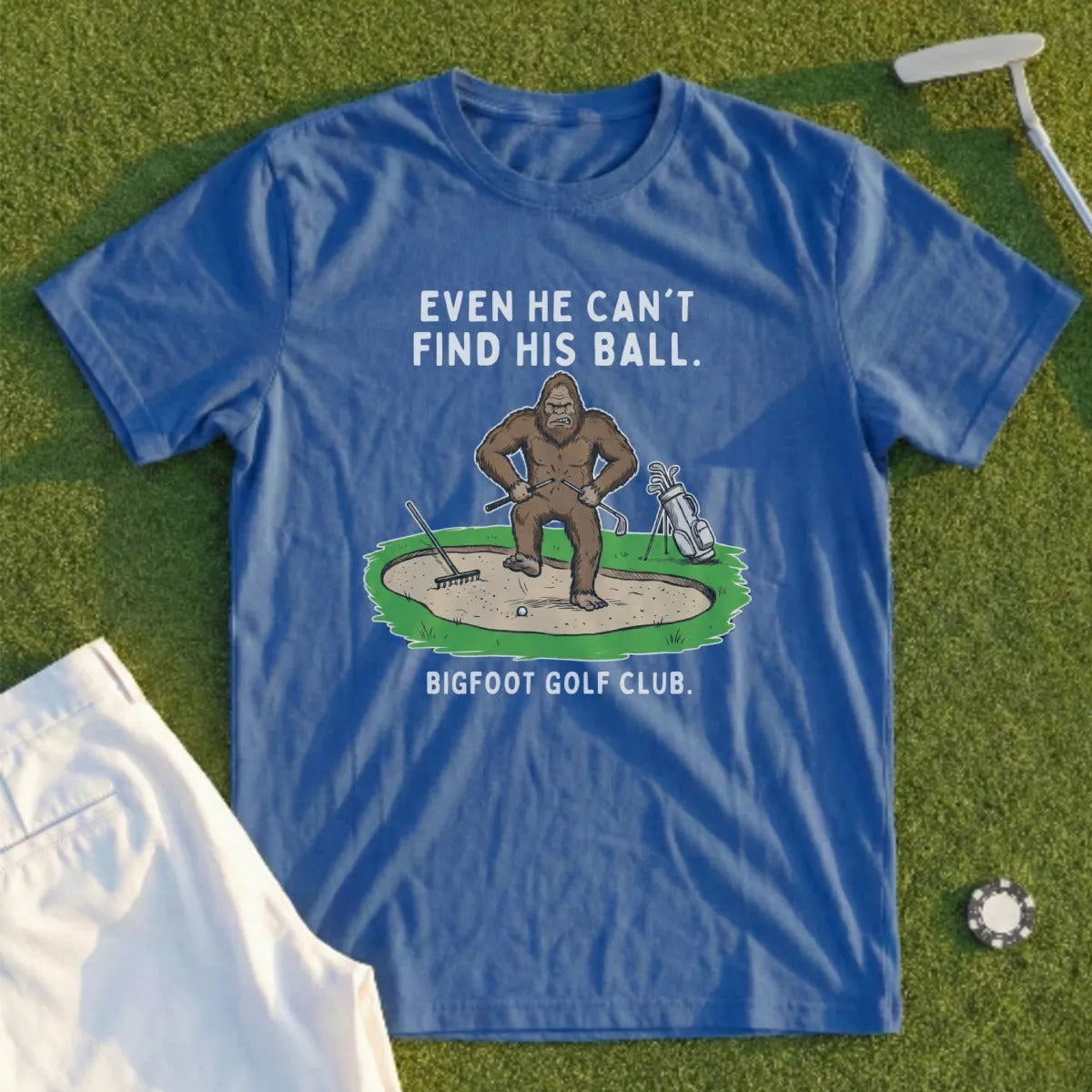 Bigfoot Lost His Ball Tee