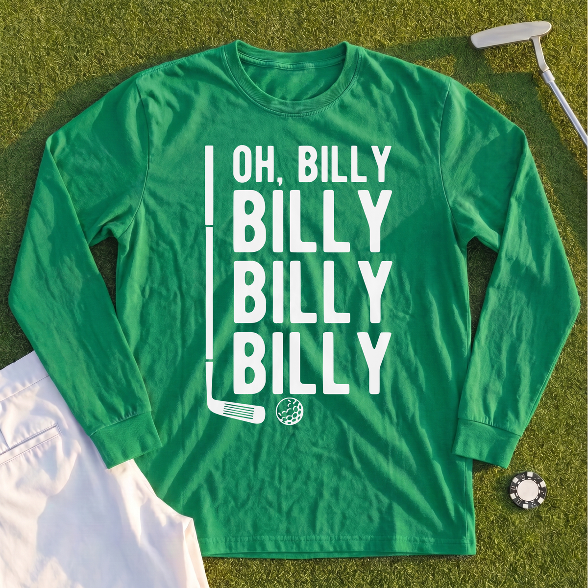 Billy Billy Billy Long Sleeve Tee