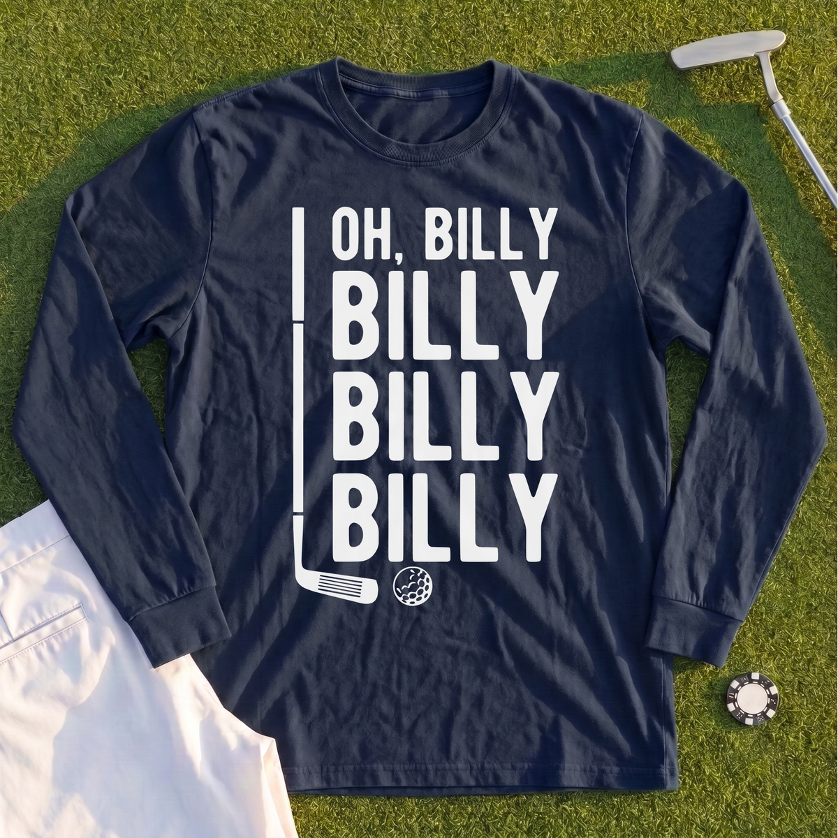 Billy Billy Billy Long Sleeve Tee