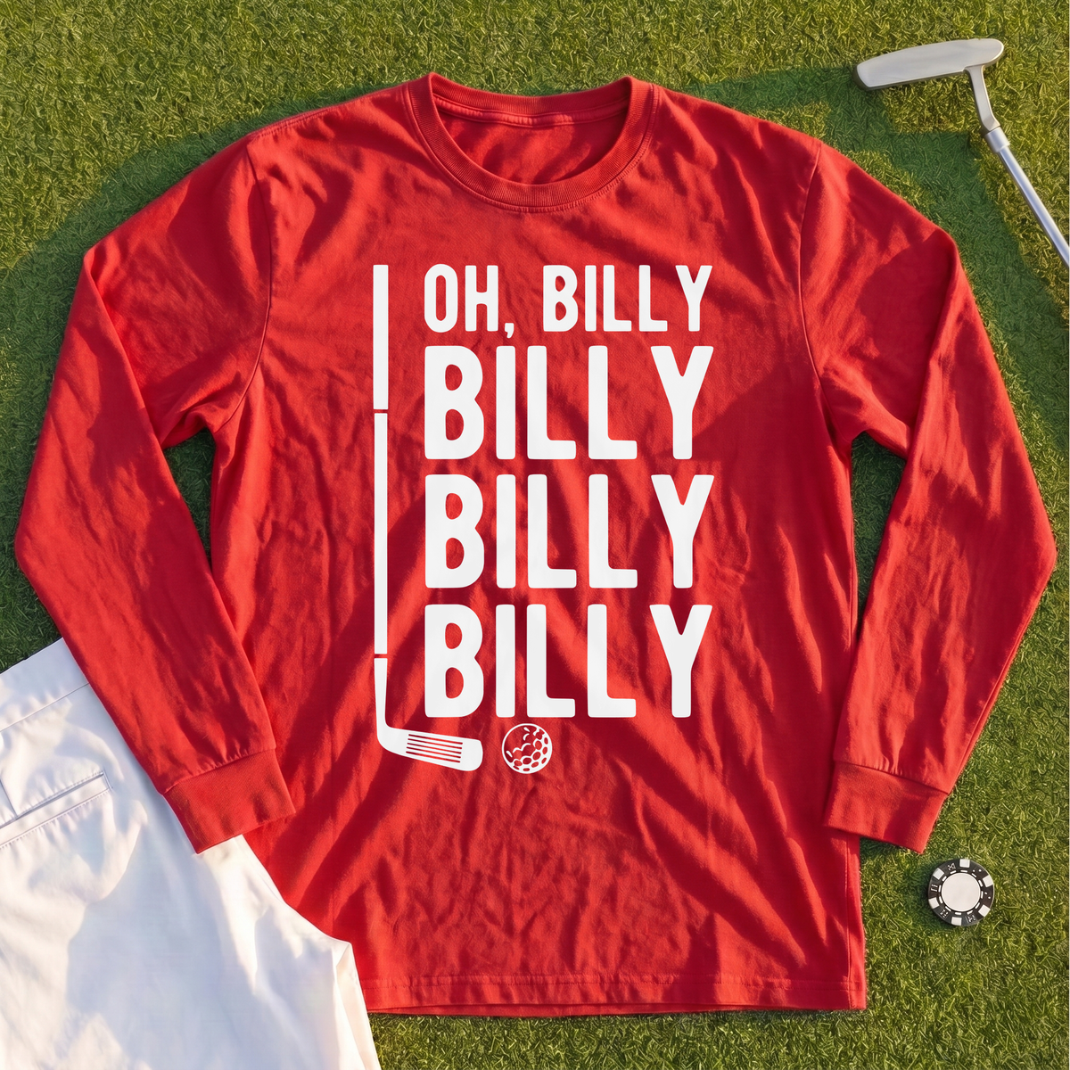 Billy Billy Billy Long Sleeve Tee