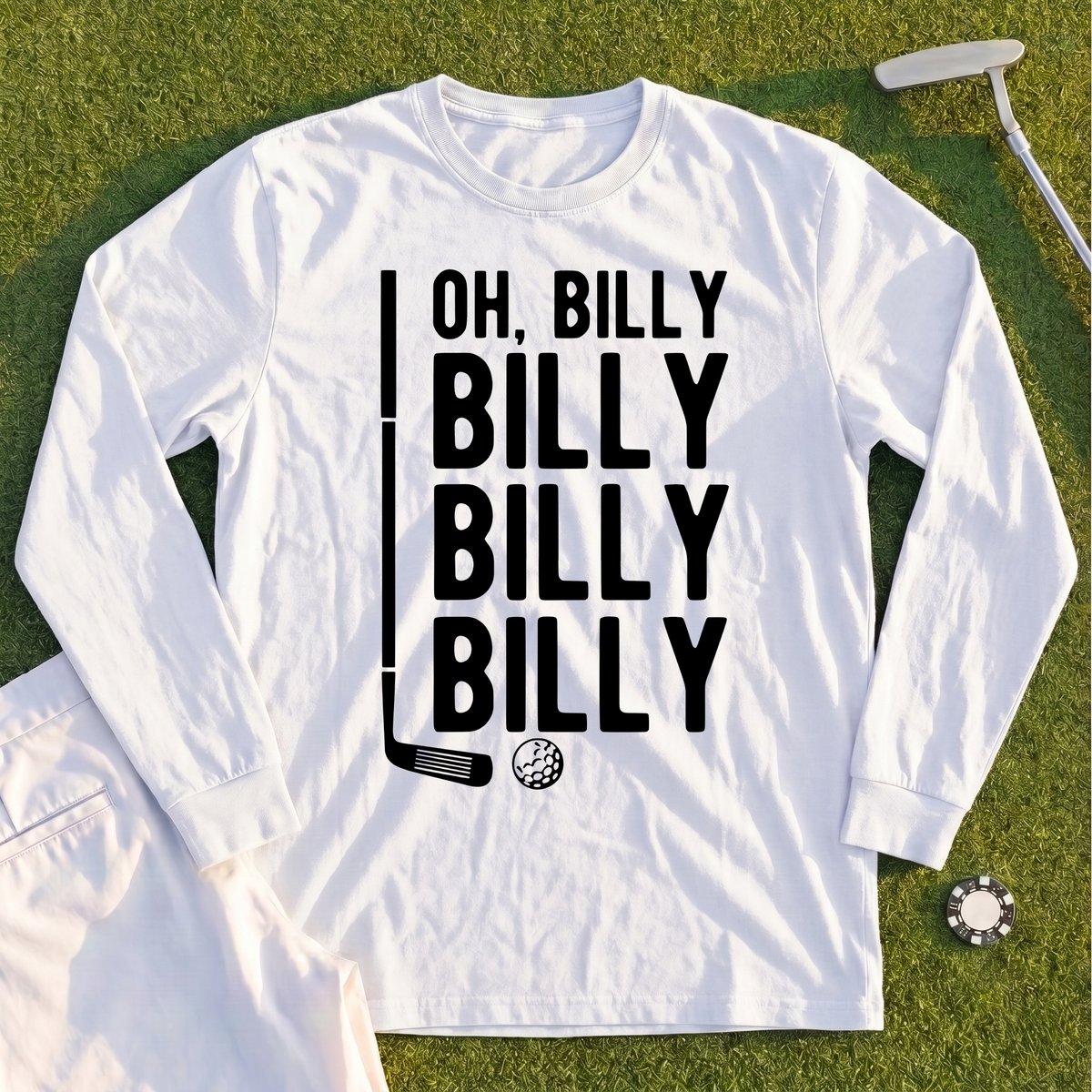 Billy Billy Billy Long Sleeve Tee