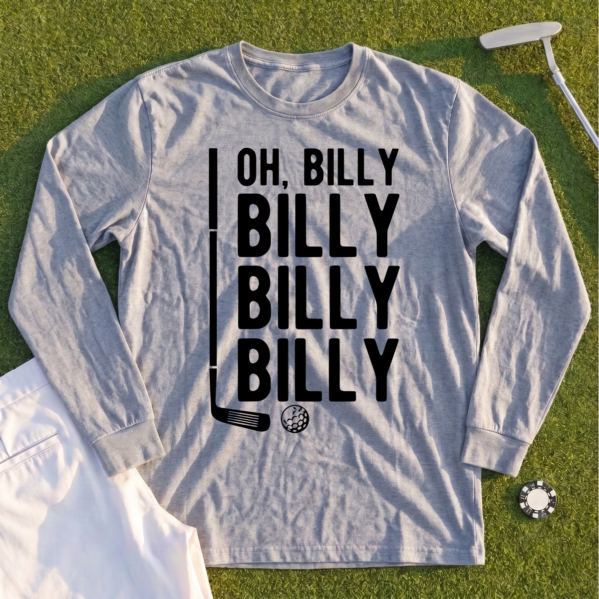 Billy Billy Billy Long Sleeve Tee
