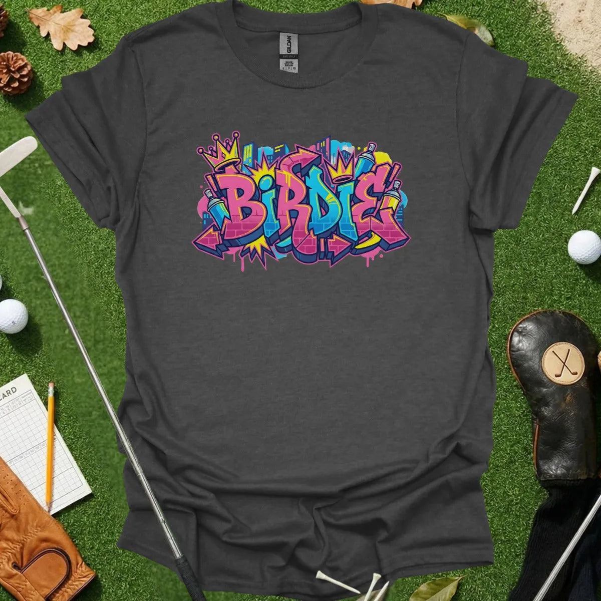 Birdie Graffiti Tag Tee