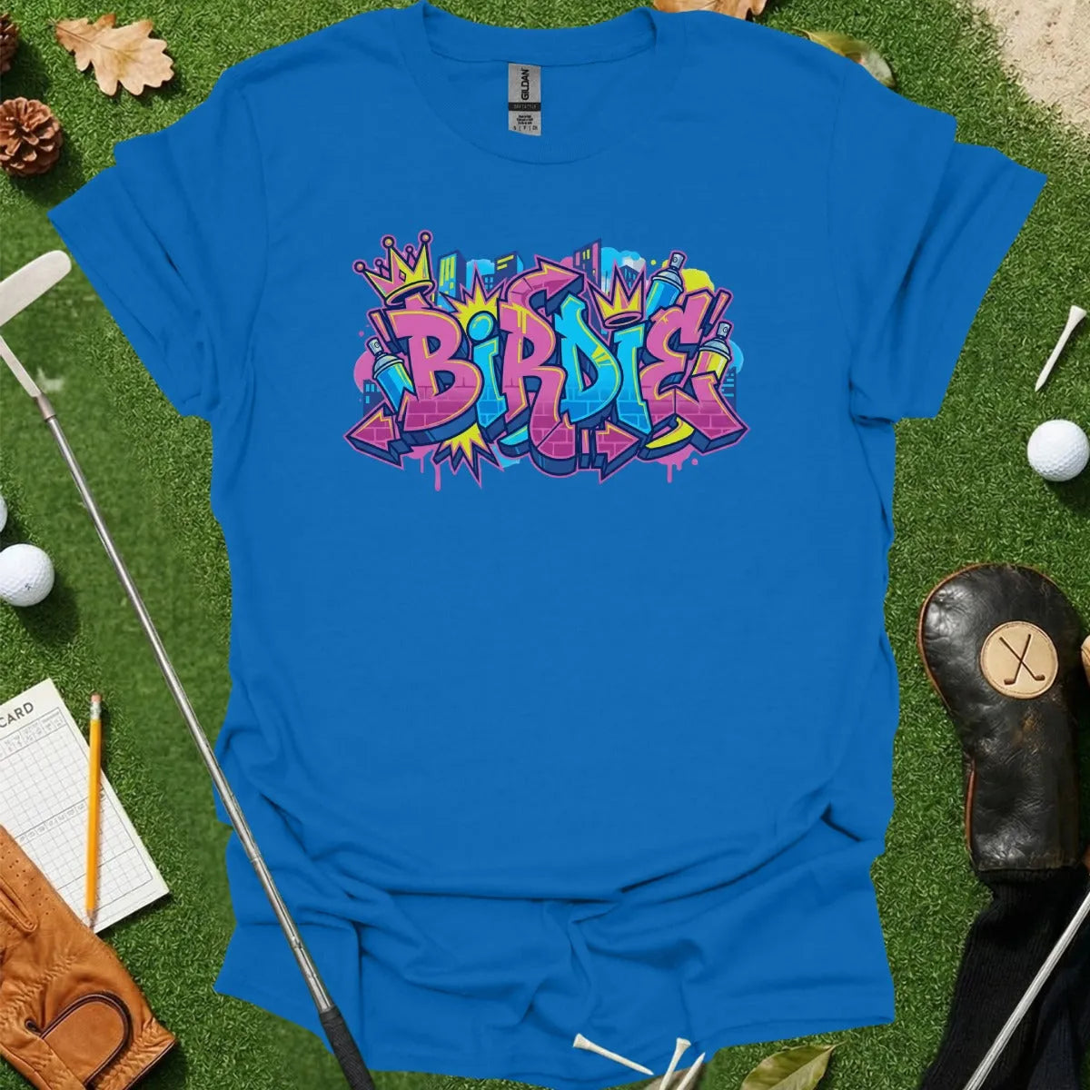 Birdie Graffiti Tag Tee