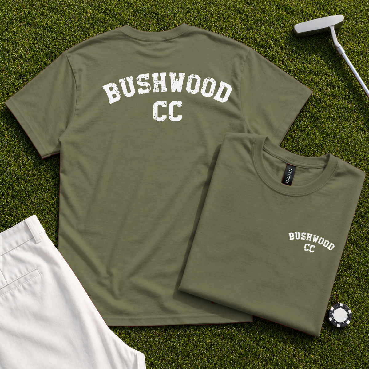 Bushwood CC Back Print Tee