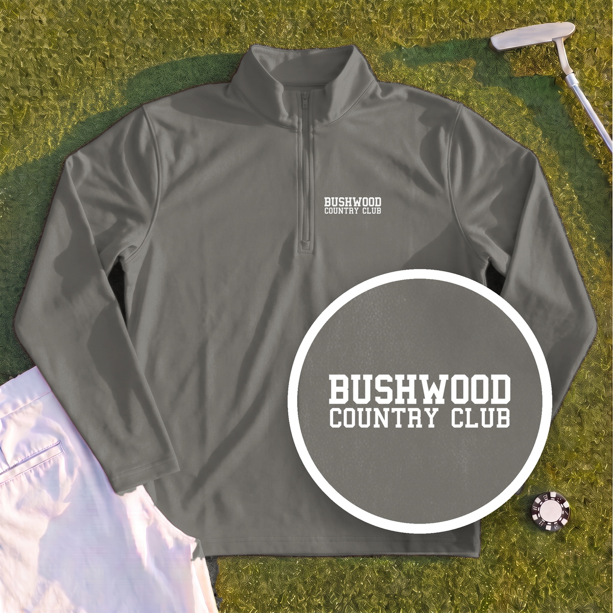 Bushwood Country Club Varsity Quarter Zip