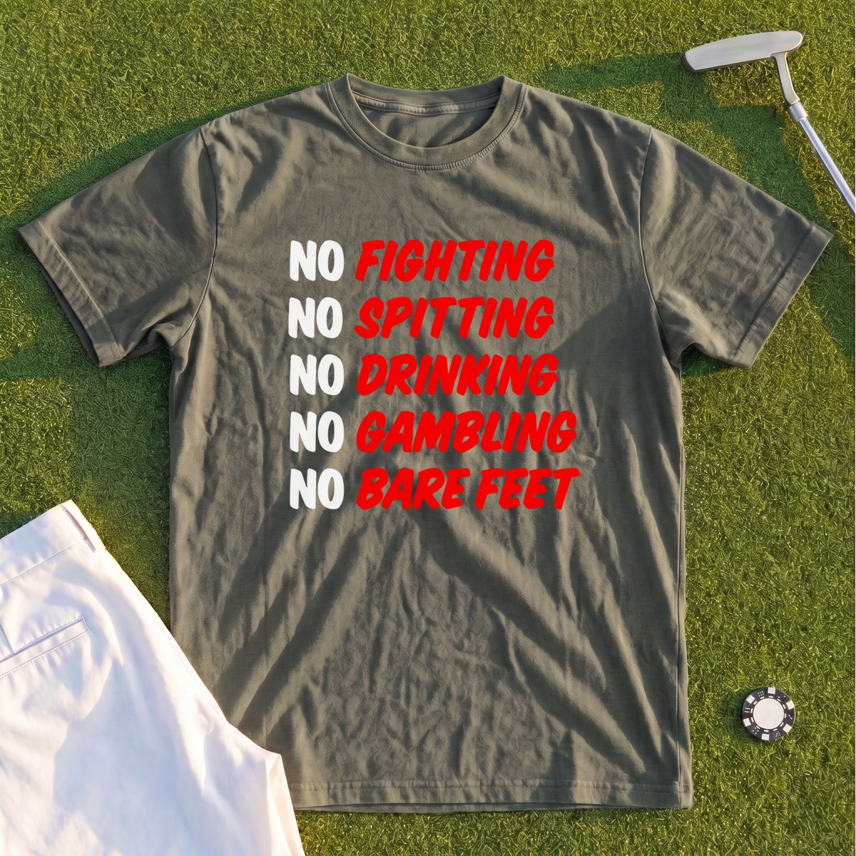 Caddyshack Rules Premium Tee