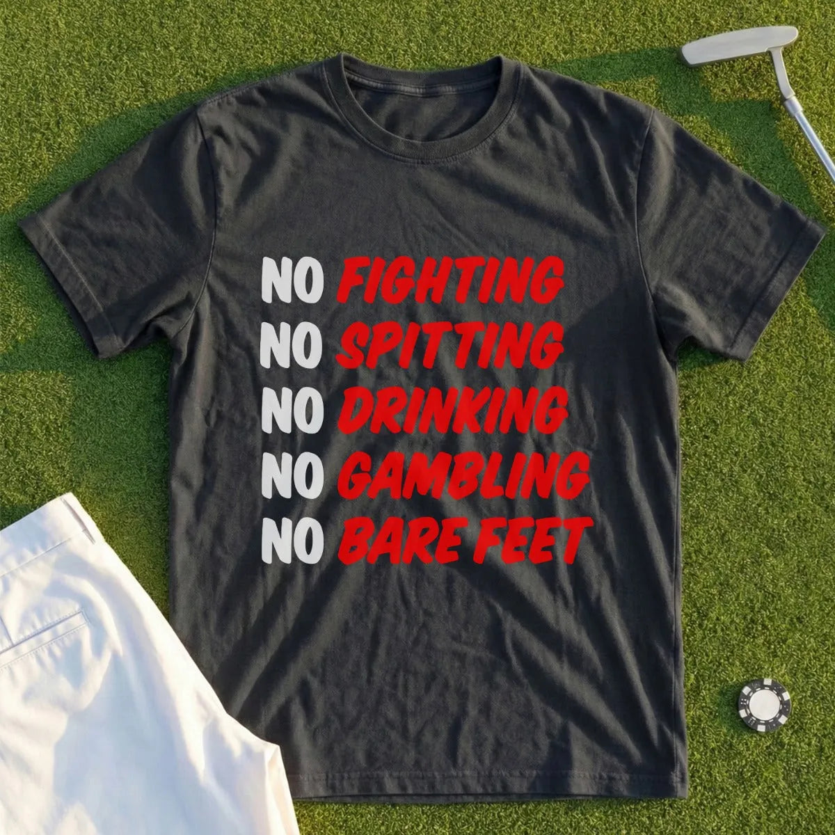 Caddyshack Rules Tee