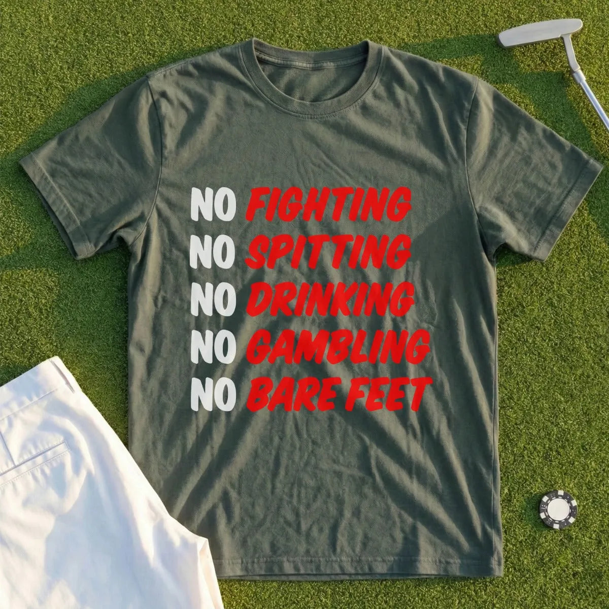 Caddyshack Rules Tee