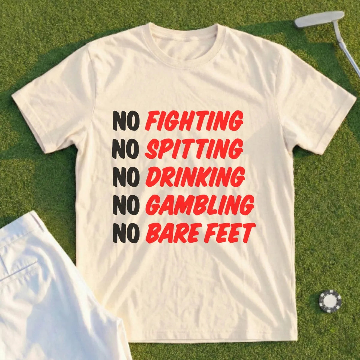 Caddyshack Rules Tee