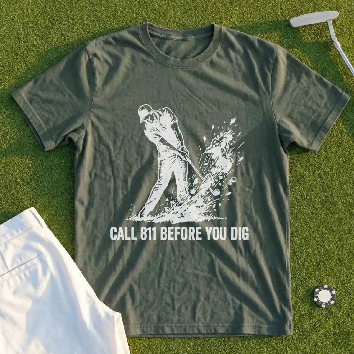 Call 811 Before You Dig Tee