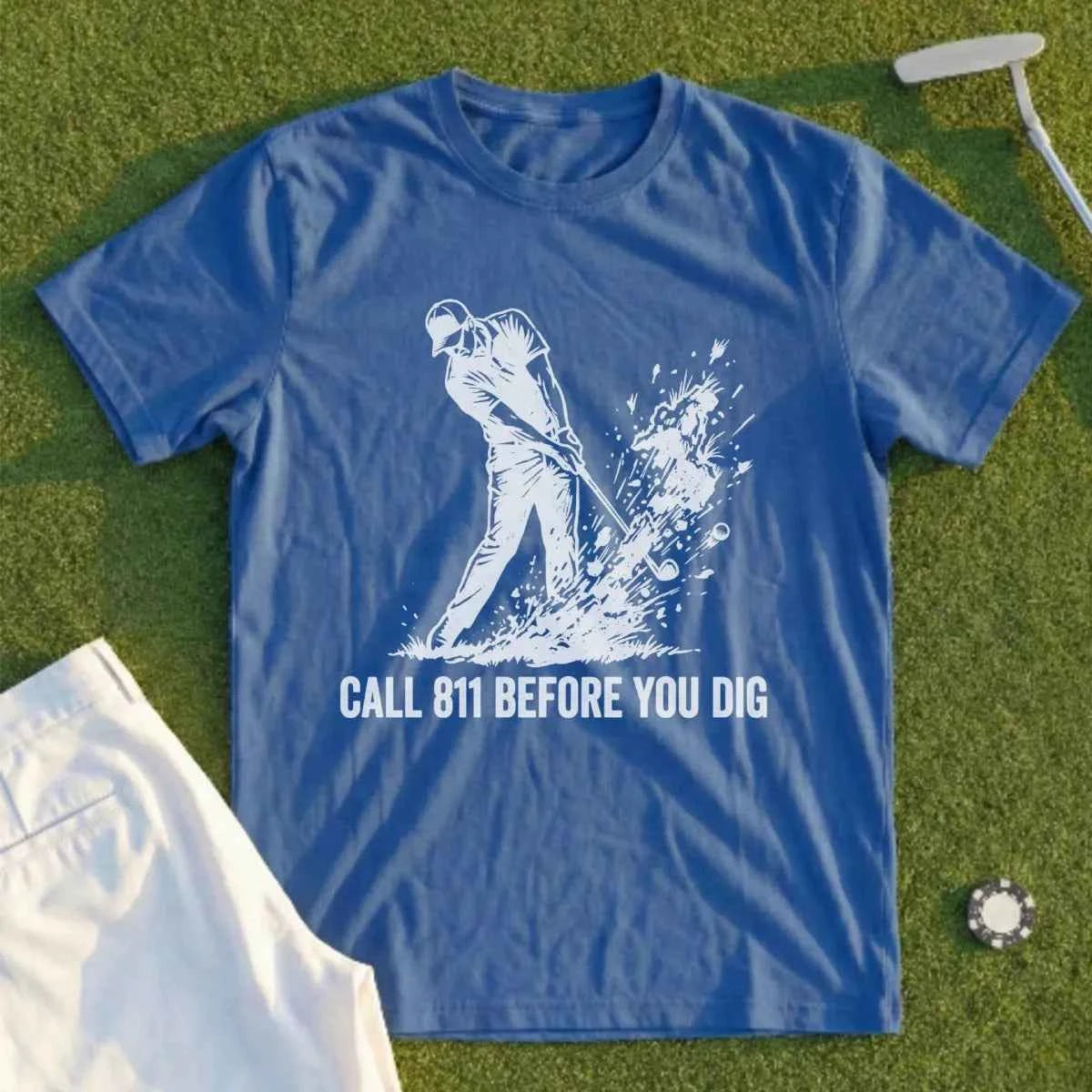 Call 811 Before You Dig Tee