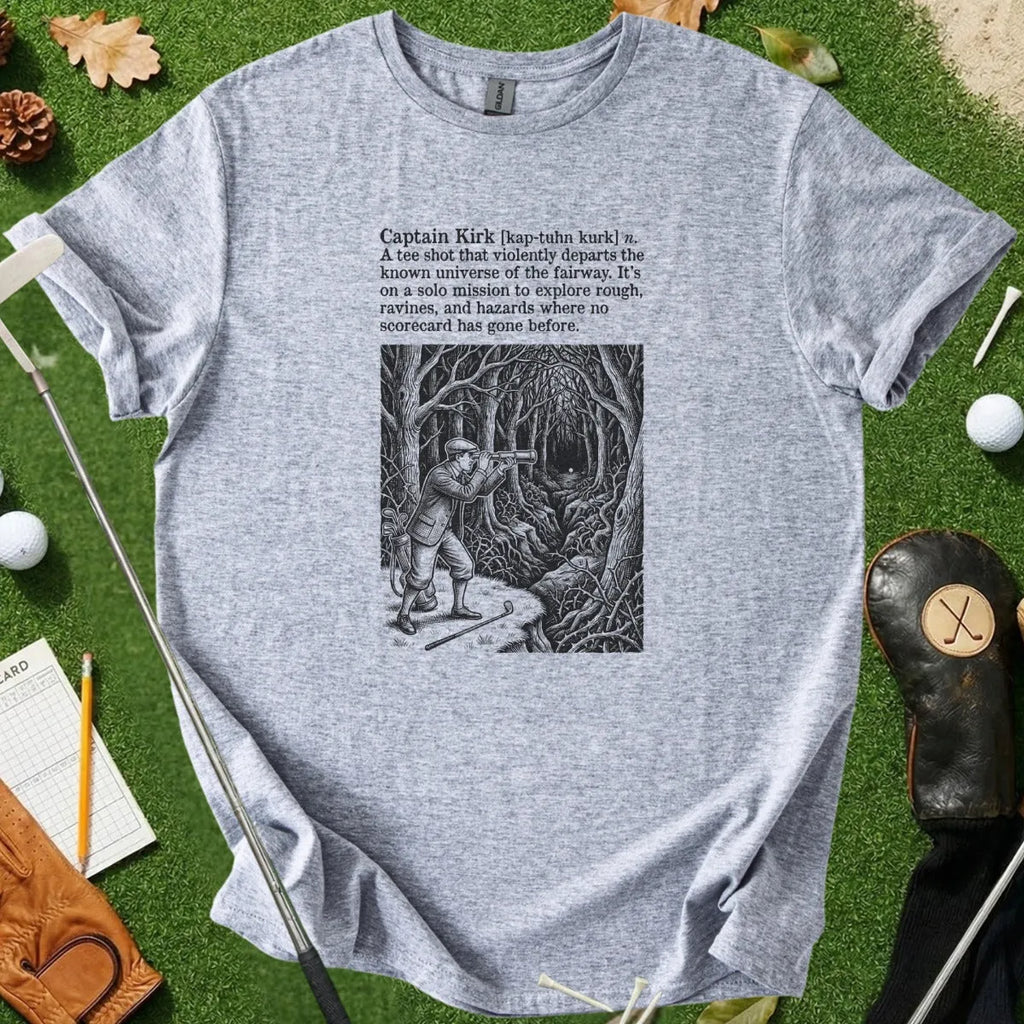 Captain Kirk Dictionary Definition Tee