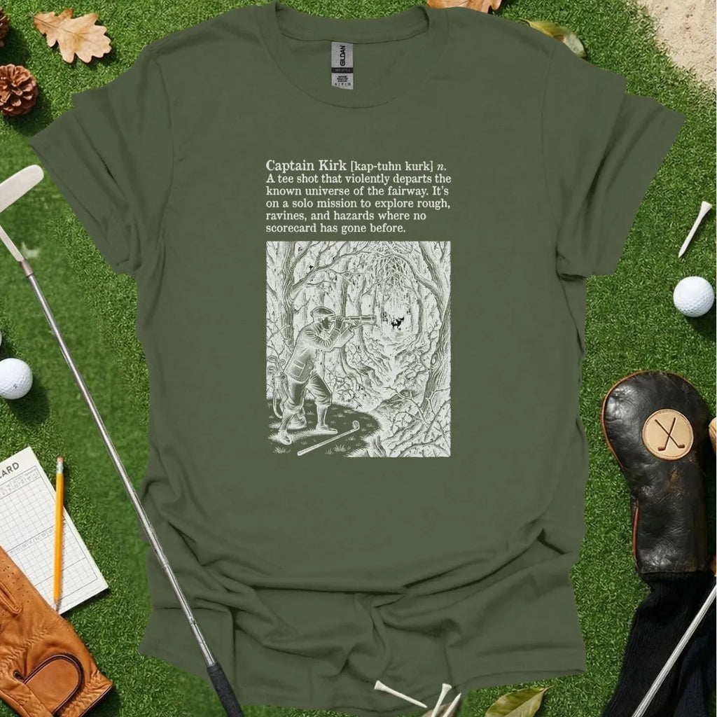 Captain Kirk Dictionary Definition Tee