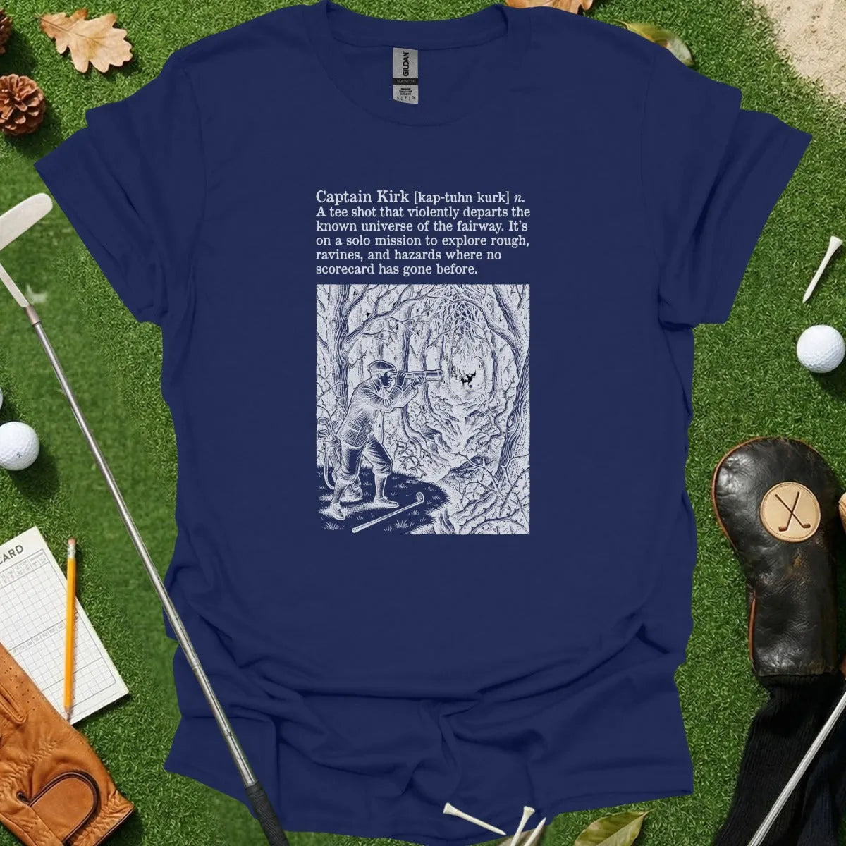 Captain Kirk Dictionary Definition Tee