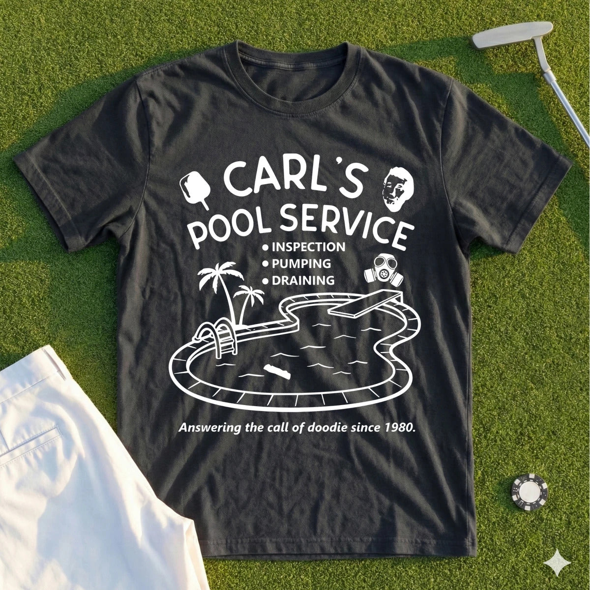 Carls Pool Service Tee