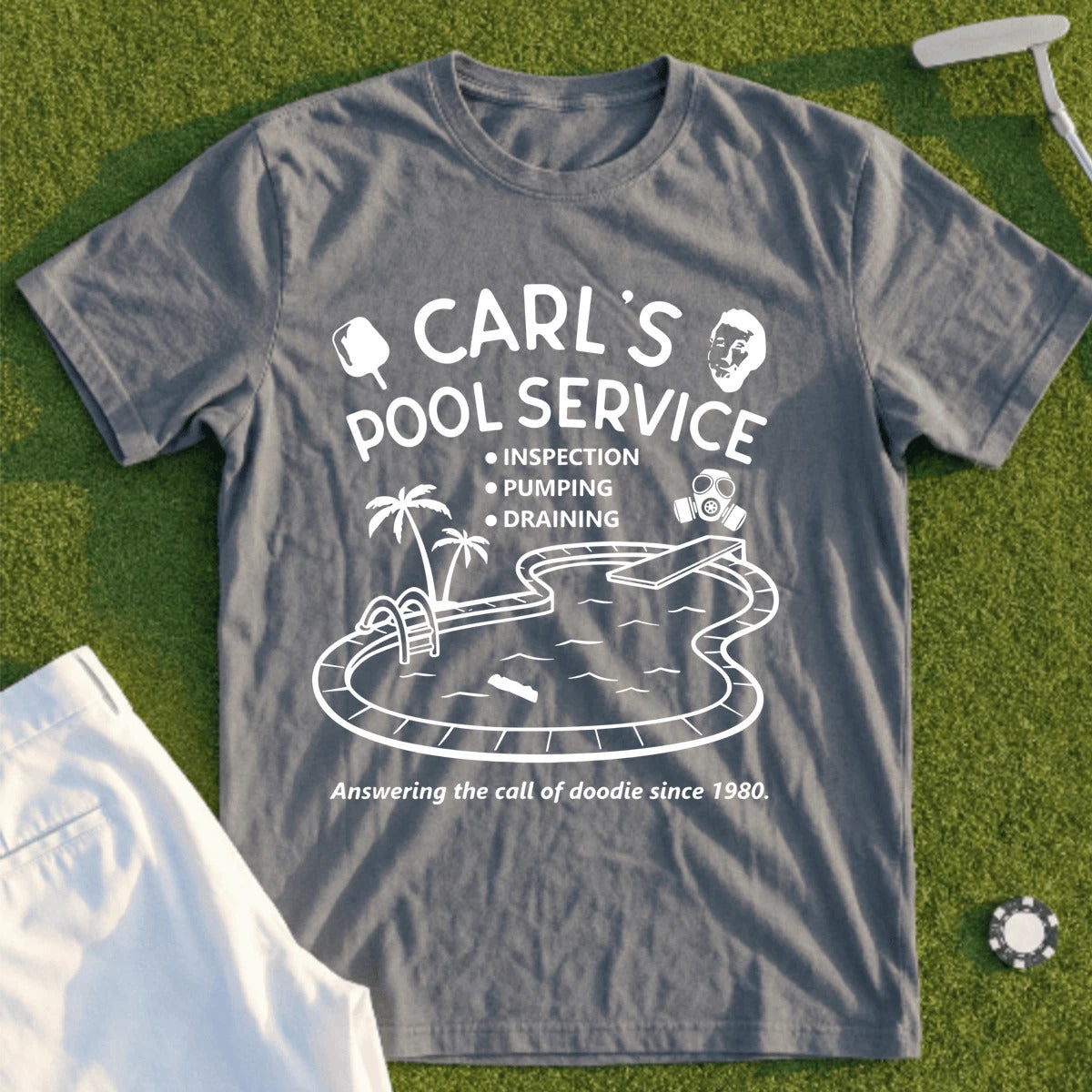 Carls Pool Service Tee