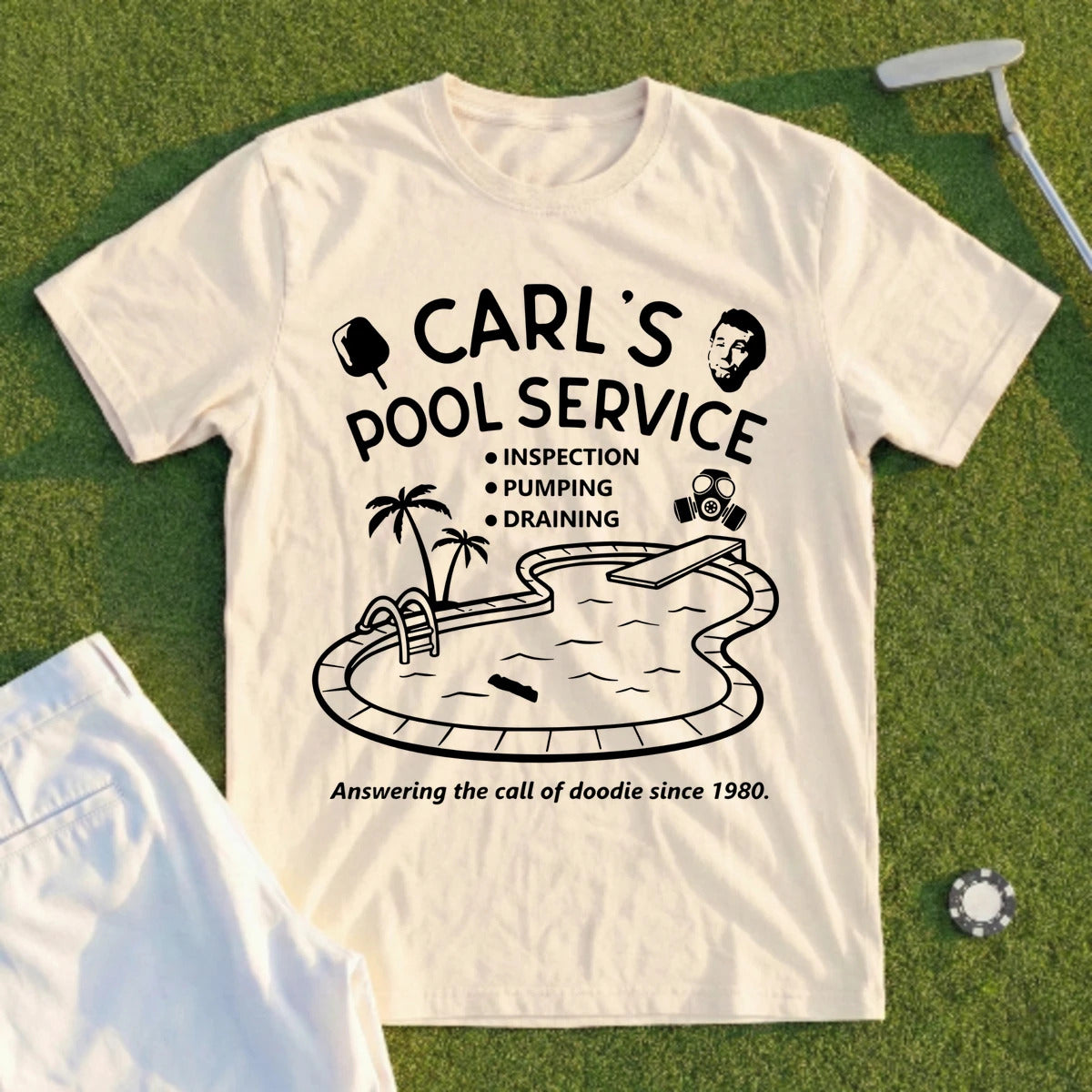 Carls Pool Service Tee