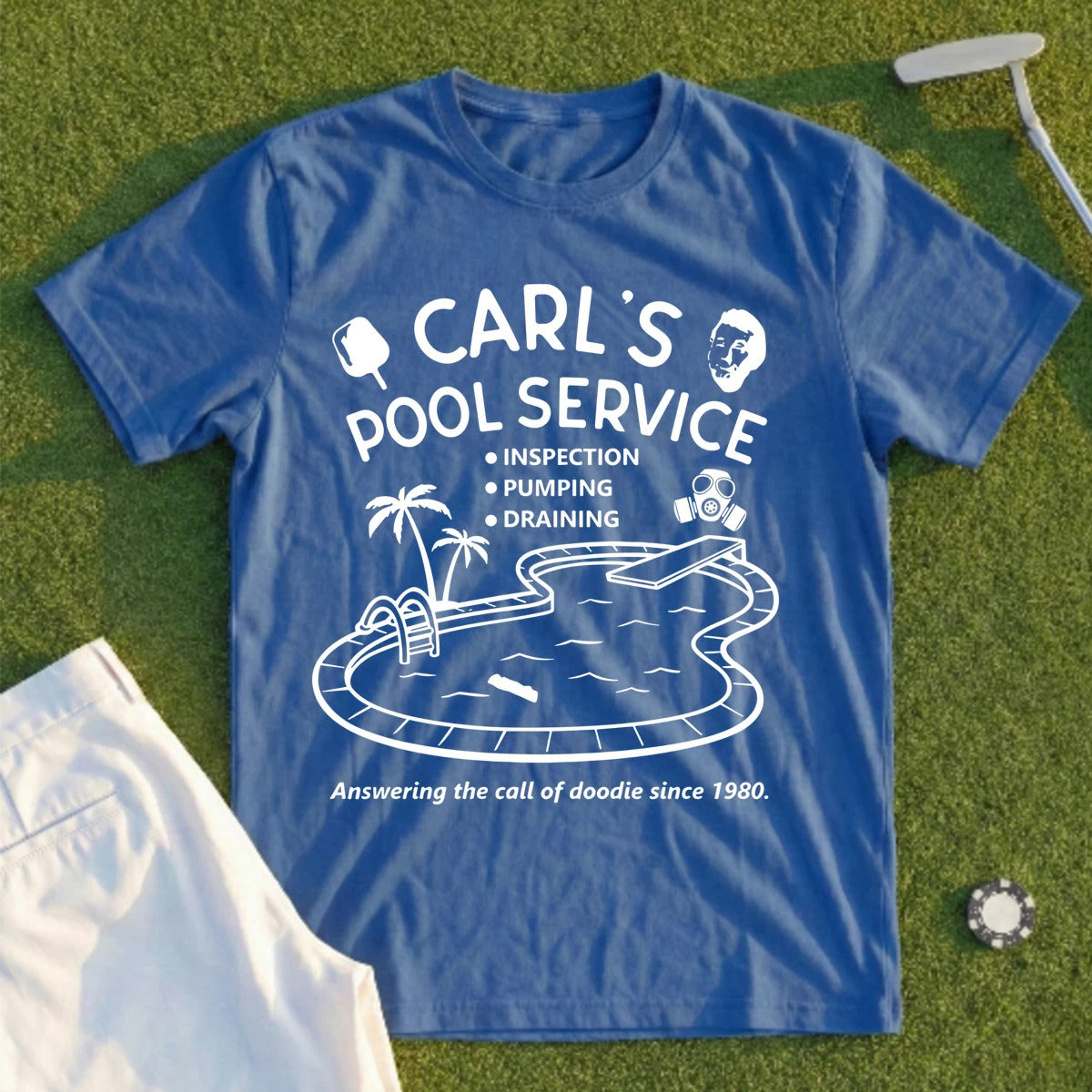 Carls Pool Service Tee