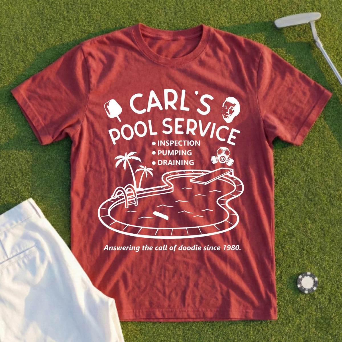 Carls Pool Service Tee