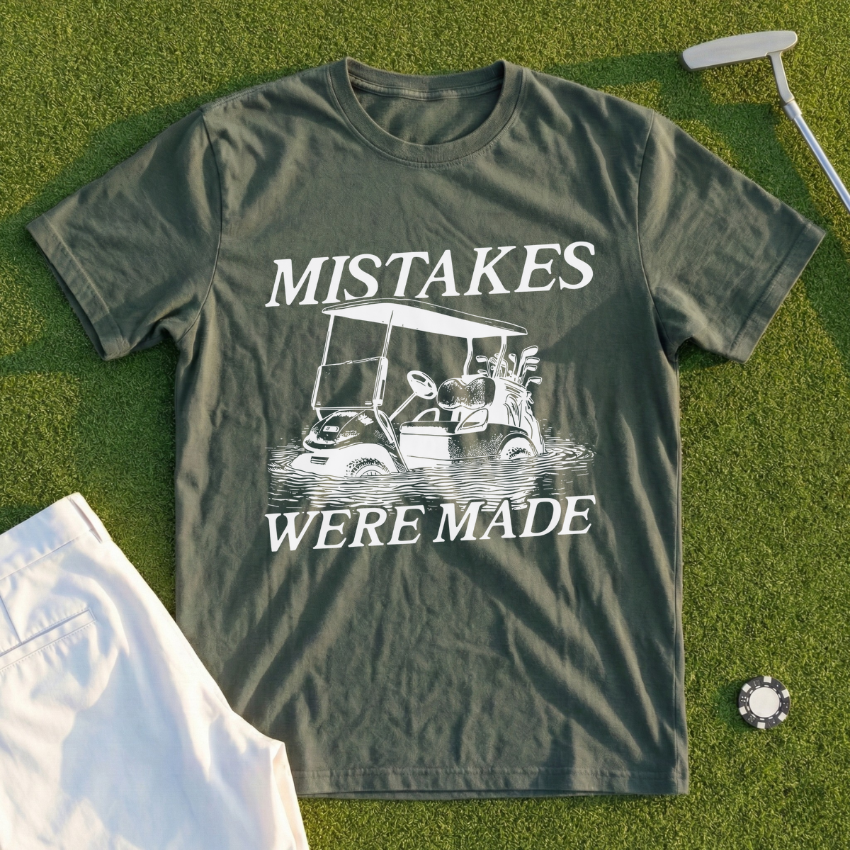 Cart In The Drink Tee