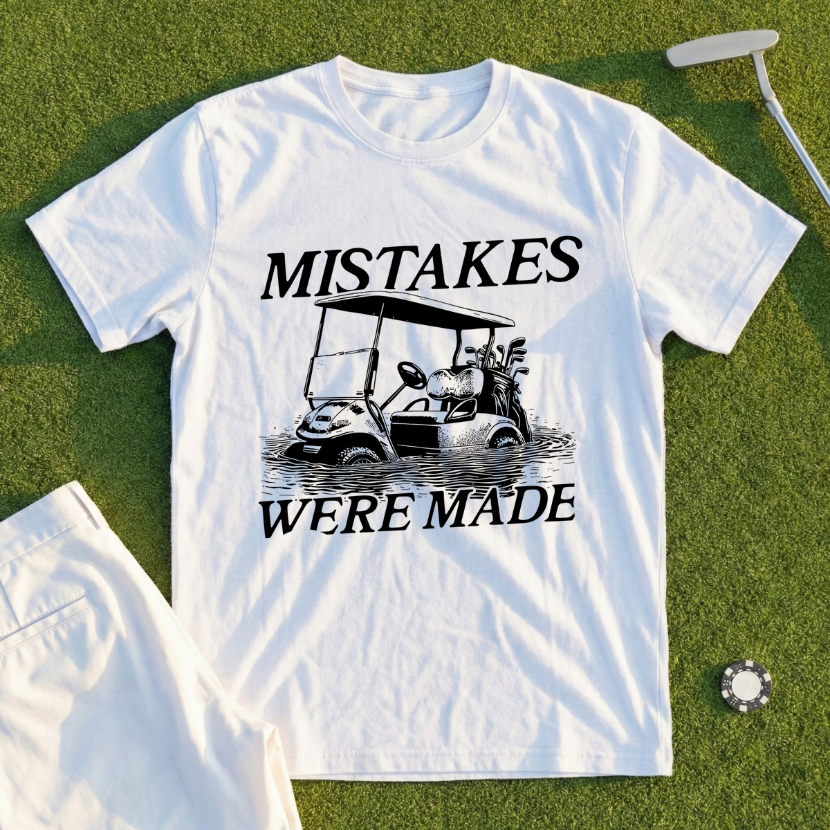 Cart In The Drink Tee