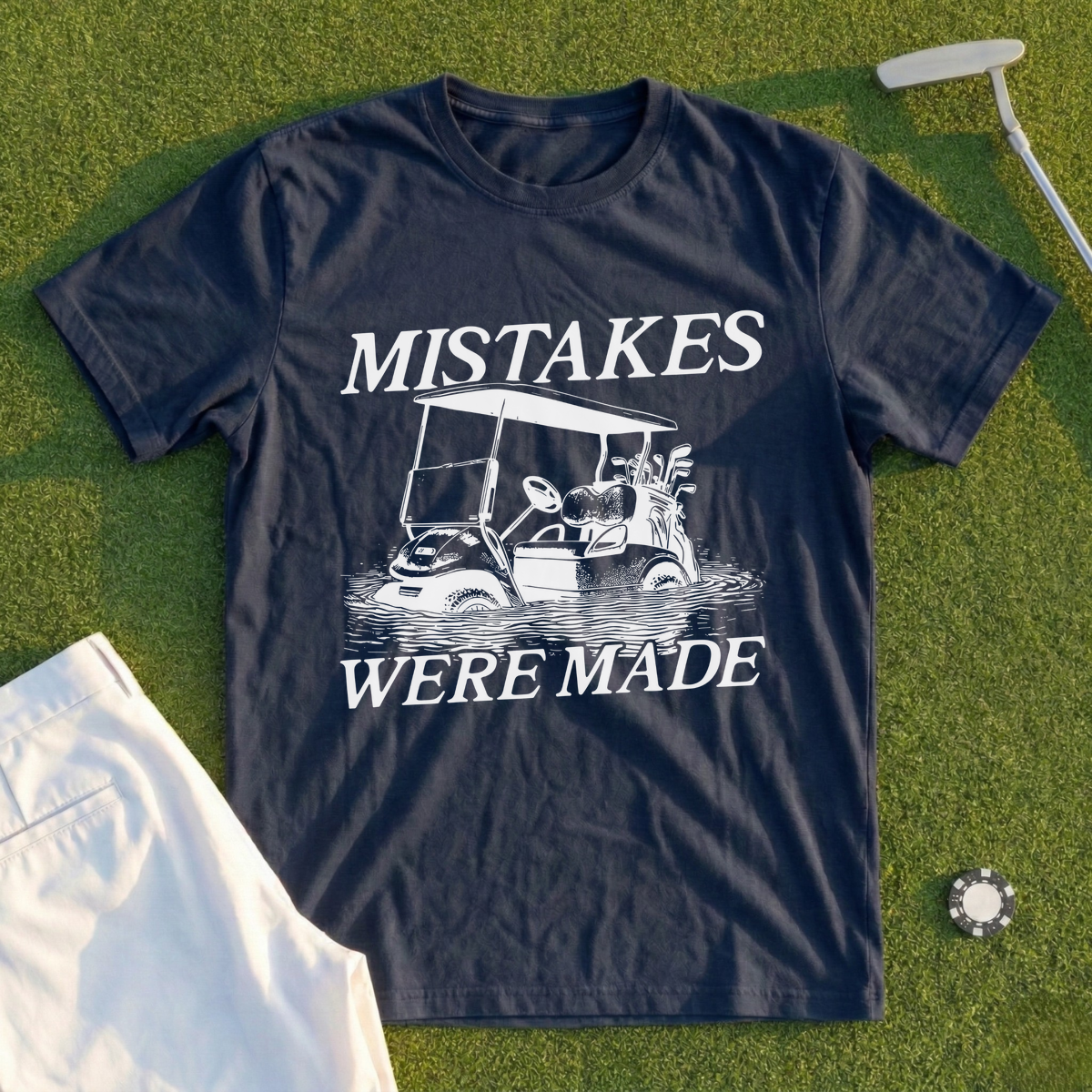 Cart In The Drink Tee