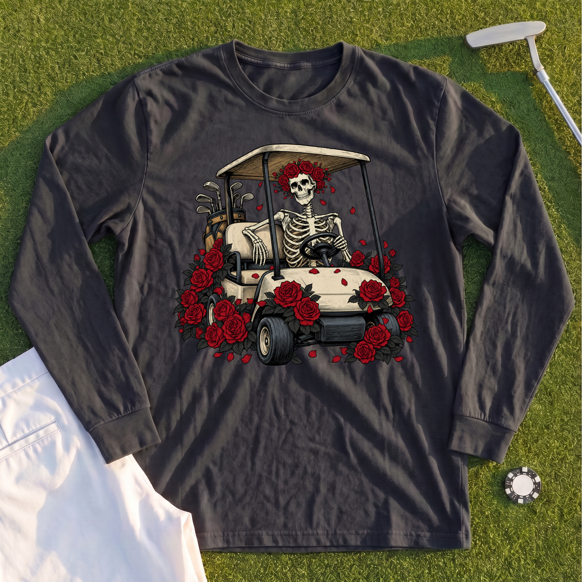 Cart Of The Departed Long Sleeve Tee