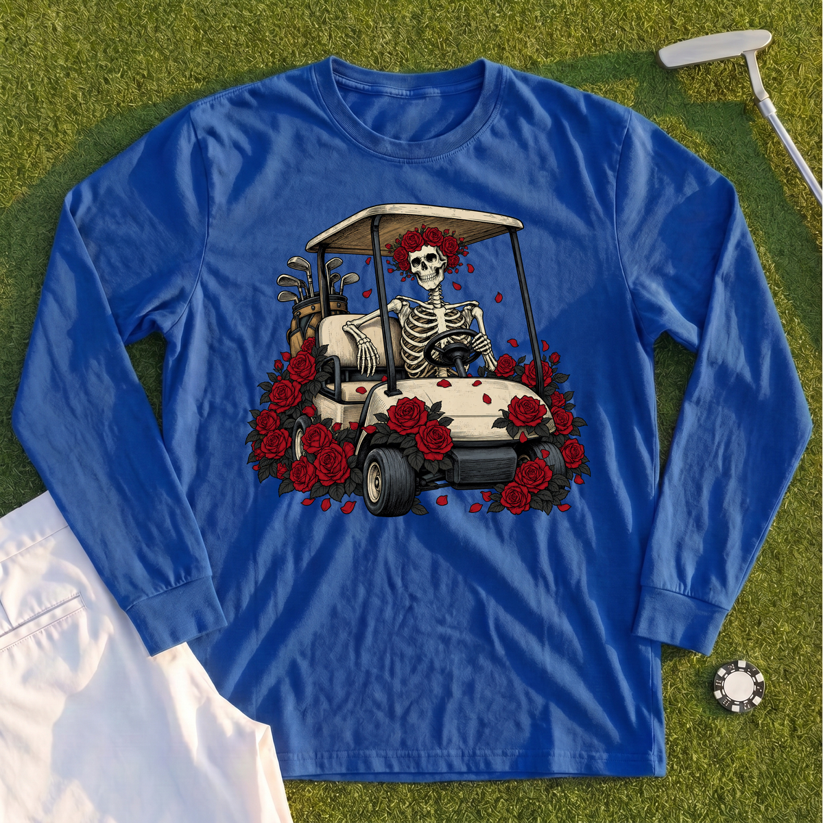 Cart Of The Departed Long Sleeve Tee